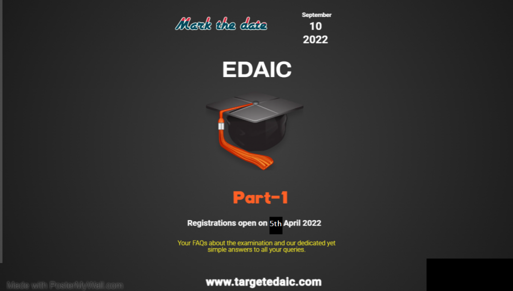 EDAIC part-1 2022