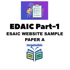ESAIC SAMPLE PAPER A