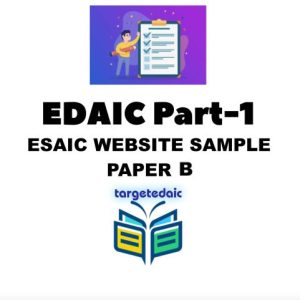 ESAIC SAMPLE PAPER B